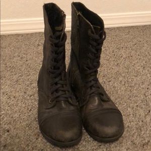 Steve Madden Combat Boots